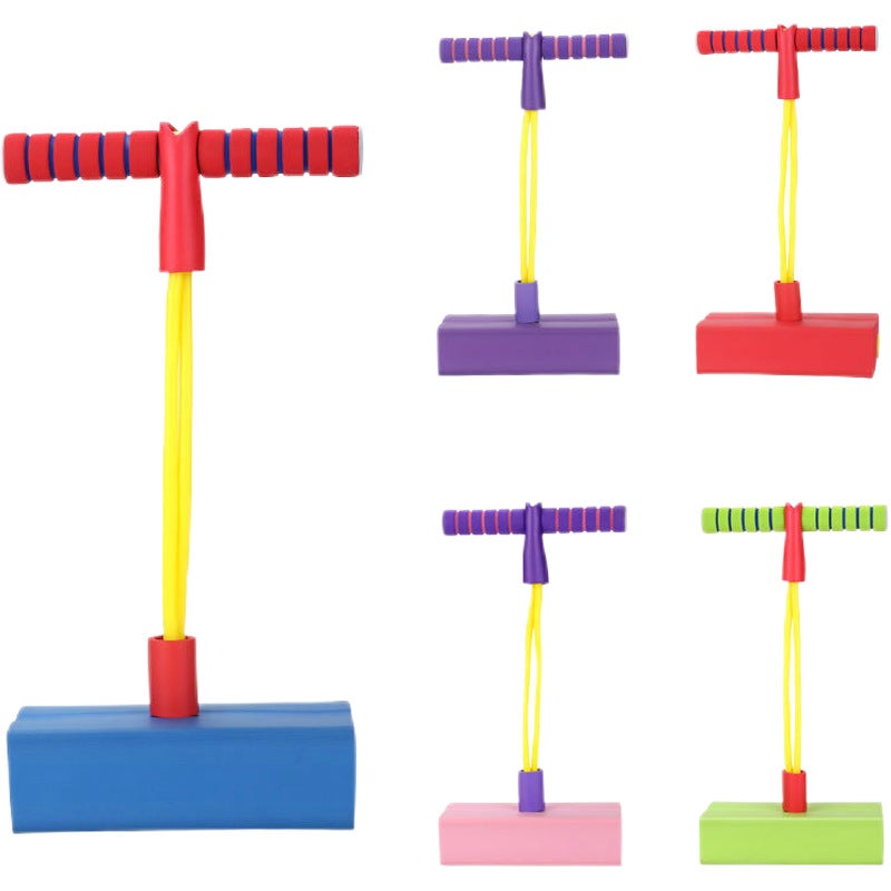 Kids Frog Pogo Stick Jump Toy with Sound - Balance Training Sport Toy - Image 1