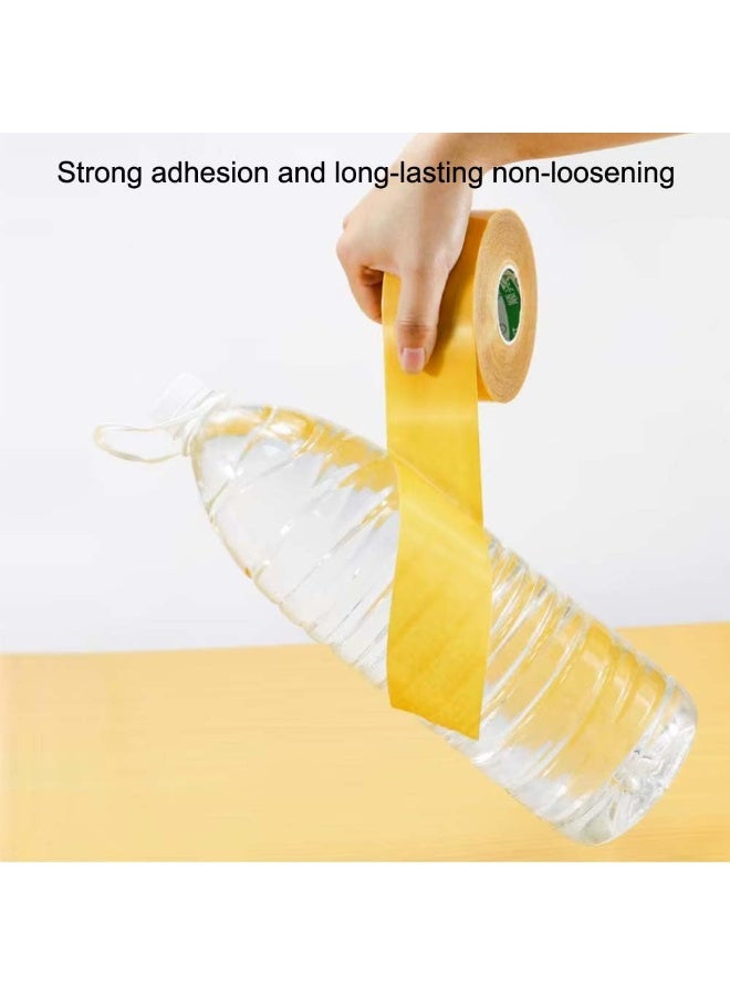 Double Sided Carpet Tape Heavy Duty 30mm × 10m (33FT), Transparent Cloth Mounting Tape, Residue Free, Rug Tape for Carpet & Floors - Image 3