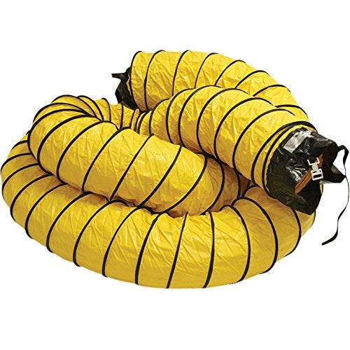 Rubber-Cal "Air Ventilator Yellow" Ventilation Duct Hose (Fully Stretched), 08-Inch by 25-Feet - Image 4