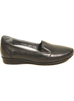 Forelli 51302 Women's Black Comfort Leather Shoes  - Image 2
