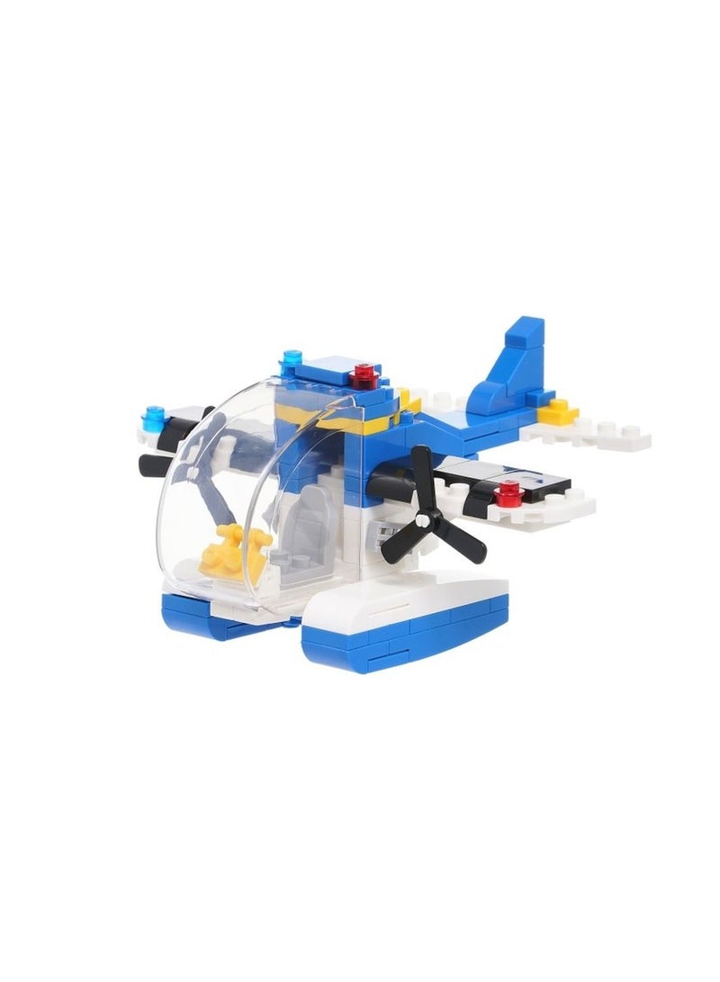 Banbao – Police Water Helicopter 112 Pieces – 7009 - Image 3
