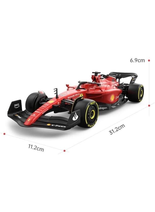 راستار سيارة راستار التي تعمل بالتحكم عن بعد فيراري F1-75 بمقياس 1:18 باللون الأحمر - Image 1