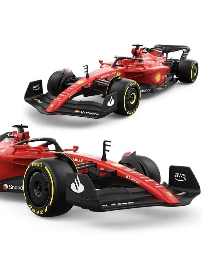 راستار سيارة راستار التي تعمل بالتحكم عن بعد فيراري F1-75 بمقياس 1:18 باللون الأحمر - Image 3