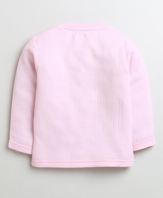 BUMZEE Pink & Yellow Girls Full Sleeves Cotton Thermal T-Shirts Pack of 2 Age - 5-6 Years (Peb9626I-pnk.YLW) - Image 5