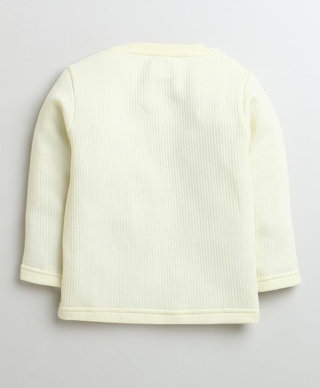 BUMZEE Pink & Yellow Girls Full Sleeves Cotton Thermal T-Shirts Pack of 2 Age - 5-6 Years (Peb9626I-pnk.YLW) - Image 3