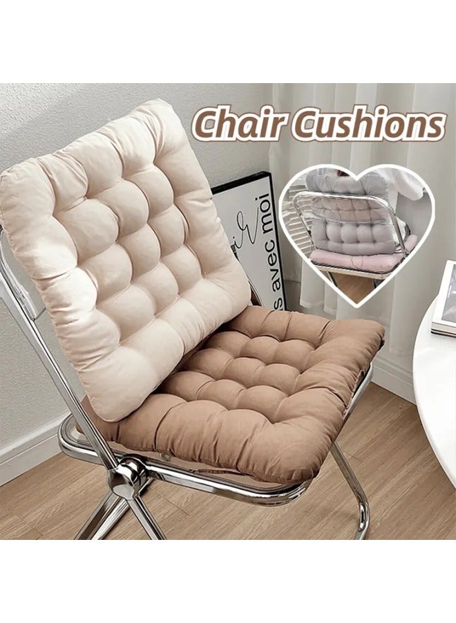 Square Seat Cushion, Tufted Thicken Pillow Seat Corduroy Chair Pad Tatami Floor Cushion for Yoga Meditation Living Room Balcony Office Outdoor, 40x40CM - Image 5
