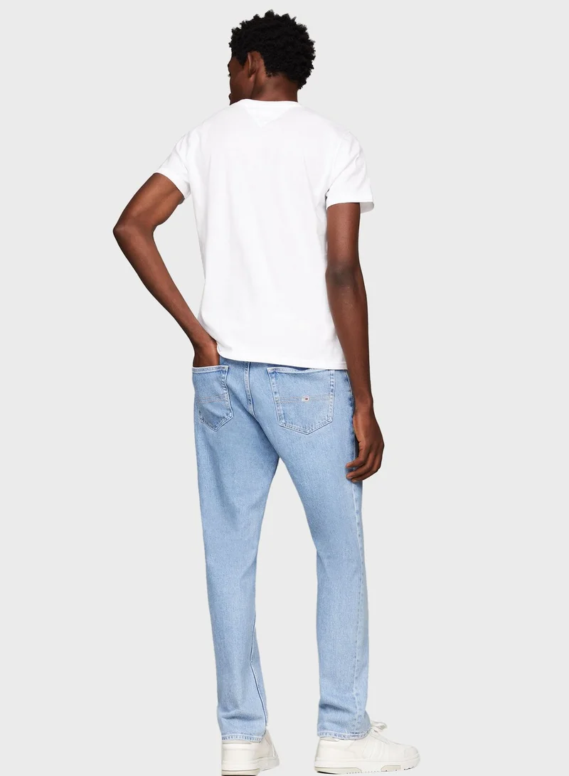 TOMMY JEANS 2 Pack Assorted Monogram Crew Neck T-Shirt