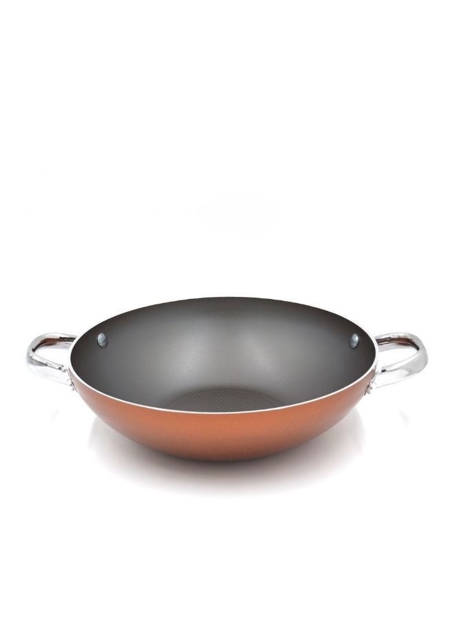 Prestige Ultra 24Cm Kadai With Glass Lid And Pan Holder - Image 2