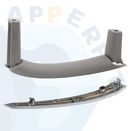APPERFiT 350Z Door Pull Grip Handle Silver Trim Assembly 80978CD001 80932CD000 for Interior Door Panel Right Passenger Side Compatible with Nissan 350Z 20032005 Accessories Parts - Image 3
