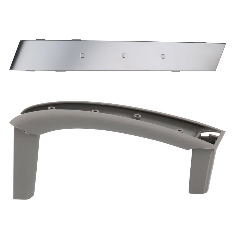 APPERFiT 350Z Door Pull Grip Handle Silver Trim Assembly 80978CD001 80932CD000 for Interior Door Panel Right Passenger Side Compatible with Nissan 350Z 20032005 Accessories Parts - Image 2
