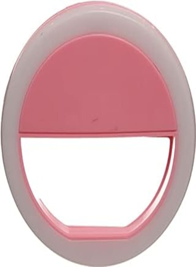 generic Selfie Ring Light For Smart Phone, Pink White233_ with two years guarantee of satisfaction and quality