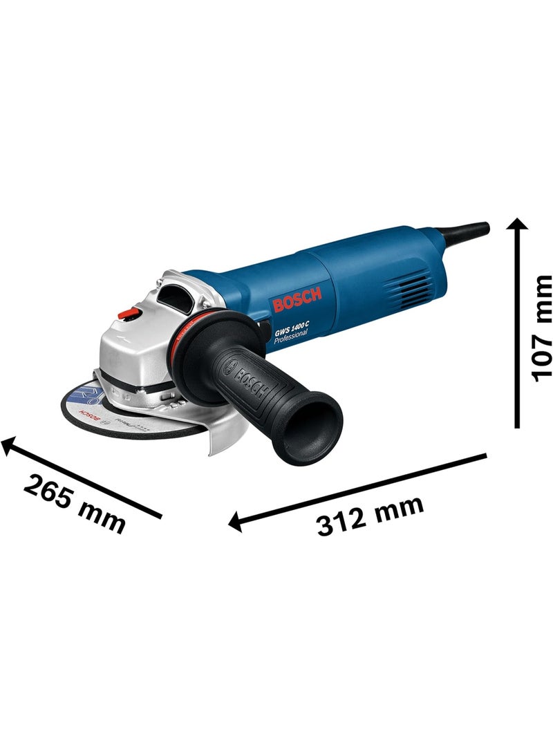 BOSCH Angle Grinder GWS 1400 Professional 0601824800 - Image 2