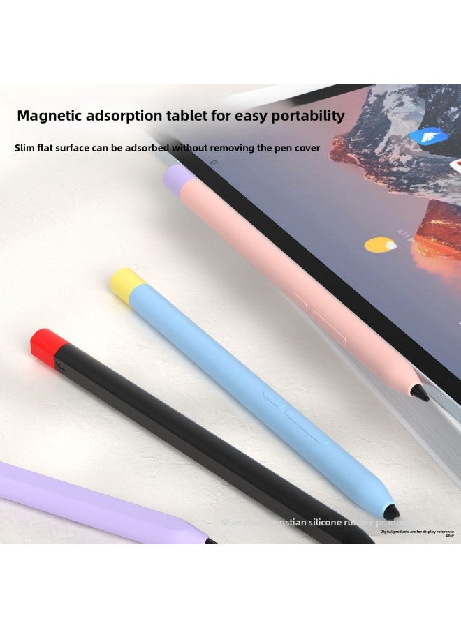لـ Xiaomi Focus Stylus Pen Case Collision Color لـ Xiaomi Stylus Silicone Case وقائي بالجملة - اللون: رمادي تجاري - Image 5