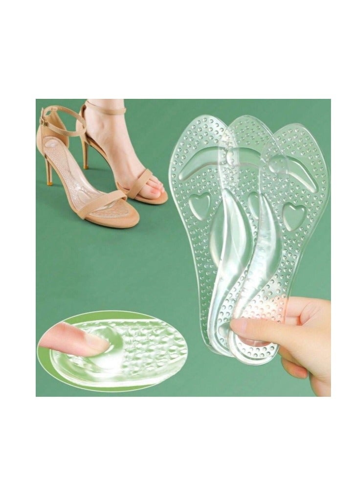OASIS-TH 1 Pair Silicone Gel Insole  For High Heels Anti Slip , Women Shoes Inserts Pain Relief - Image 2