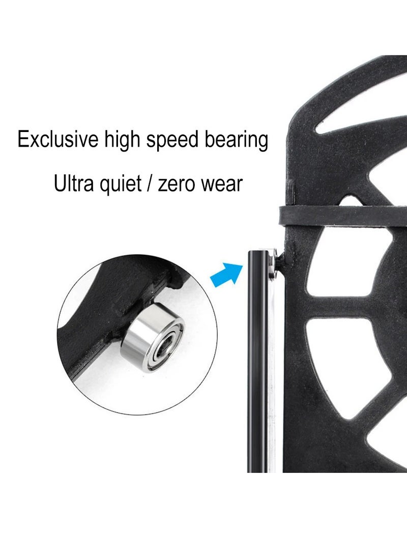 AROAQ Wiggler Phone Stand Holder, Portable Walking Swing Shaker Mobile Stand, Ultra Quiet Adjustable Phone Swing Device, Wear Resistant Pedometer Brush Stepper For Phone, (Pink) - Image 4