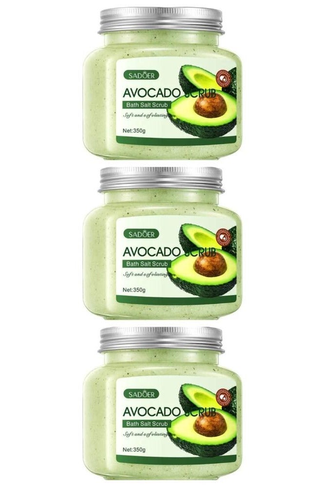 سادور مقشر الجسم بالملح والأفوكادو 350 جرام 3 قطع