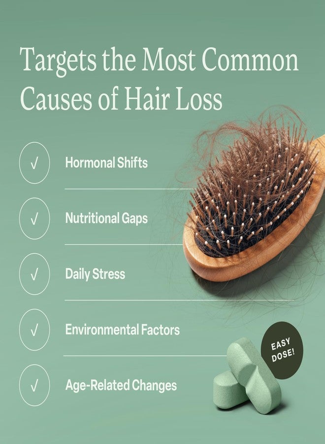 Divi Hair Growth Vitamins for Women and Men - Made with Clean, Vegan, and Science-Backed Ingredients - Promotes Hair Growth, Reduces Shedding, Boosts Thickness and Fullness - 30 Day Supply, 60 Count - Image 2