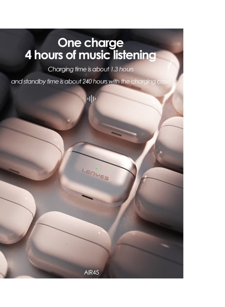 LENYES AIR-45 True Wireless Bluetooth 5.3 Earbuds with Hi-Fi Sound - Image 5
