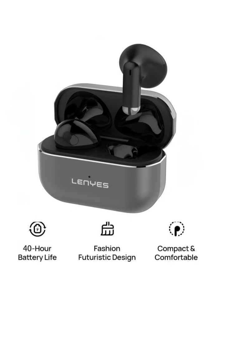 LENYES AIR-45 True Wireless Bluetooth 5.3 Earbuds with Hi-Fi Sound - Image 1