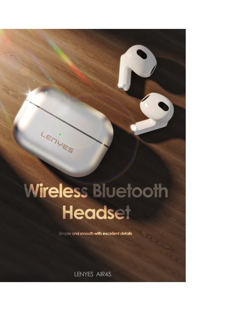 LENYES AIR-45 True Wireless Bluetooth 5.3 Earbuds with Hi-Fi Sound - Image 2