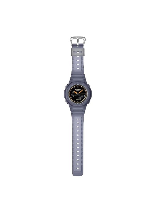 G-SHOCK Casio G-Shock GA-2100K-2ADR Analog-Digital Blue & Transparent Men's Watch - Image 4
