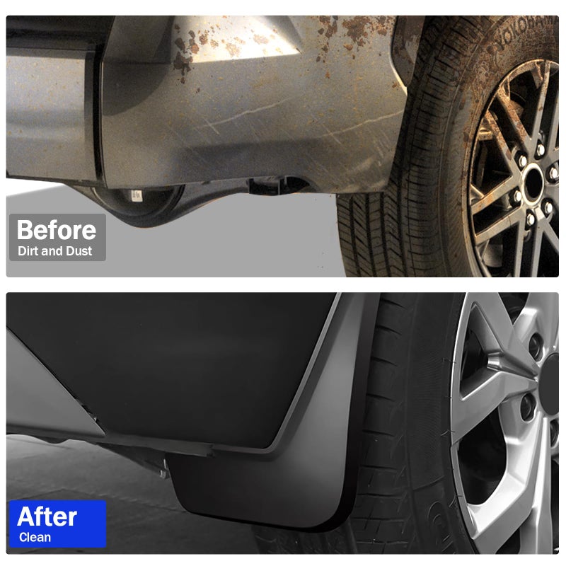 Peleus Upgraded Mud Flaps Mud Guards for Honda CRV 2023 2024 2025 2026 Aerodynamic Mud Flaps Splash Guards Fenders for Honda CRV 2023 2024 2025 Accessories Set of 4 Mudguards Mudflaps - Image 5