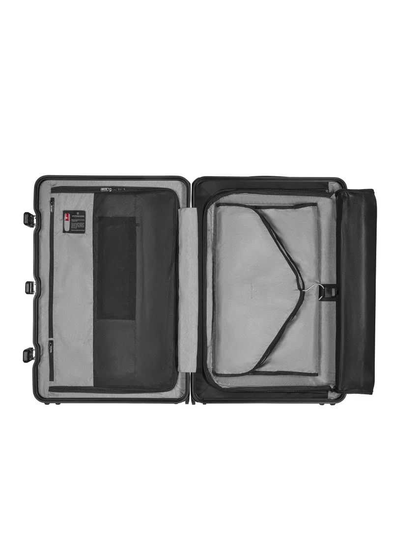 Victorinox Lexicon Framed Series Large 75cm Hardside 4 Double Wheel Check-In Luggage Trolley Black