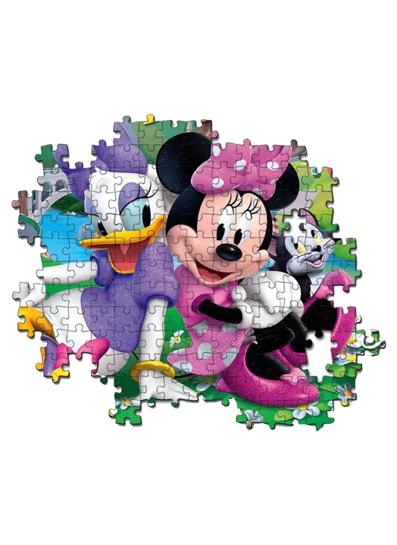 Clementoni Clementoni Puzzle Disney Minnie 2x60 Pieces | Jigsaw Puzzle | Children's Puzzle | Preschool Learning Toys | Develops Problem Solving Skills | Made in Italy  - Image 1