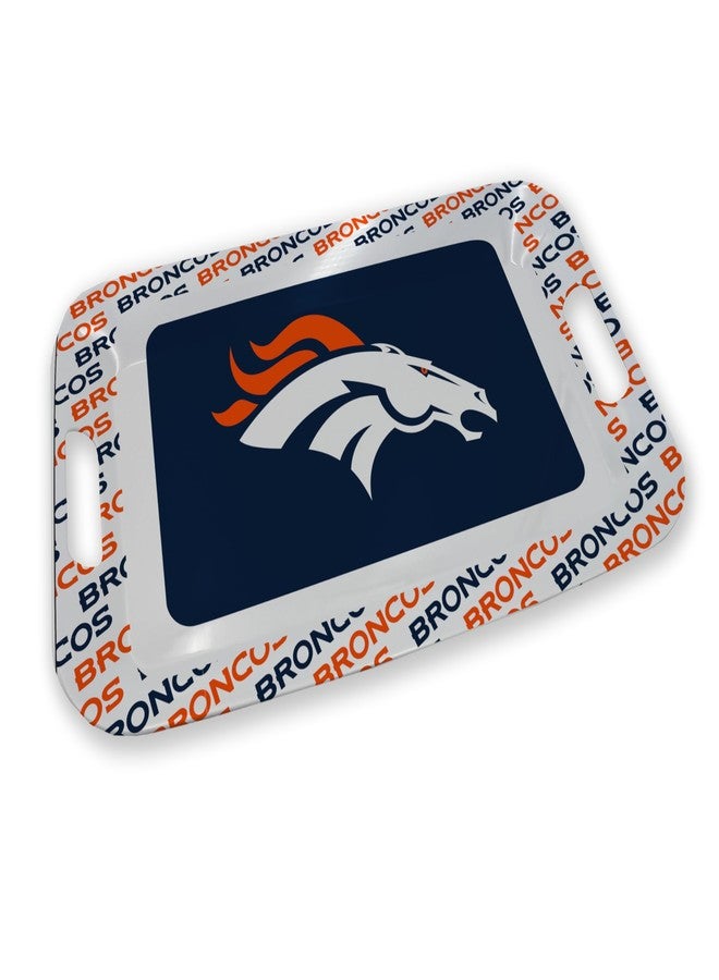 Proformance Home NFL Denver Broncos Melamine Party Tray - Image 1