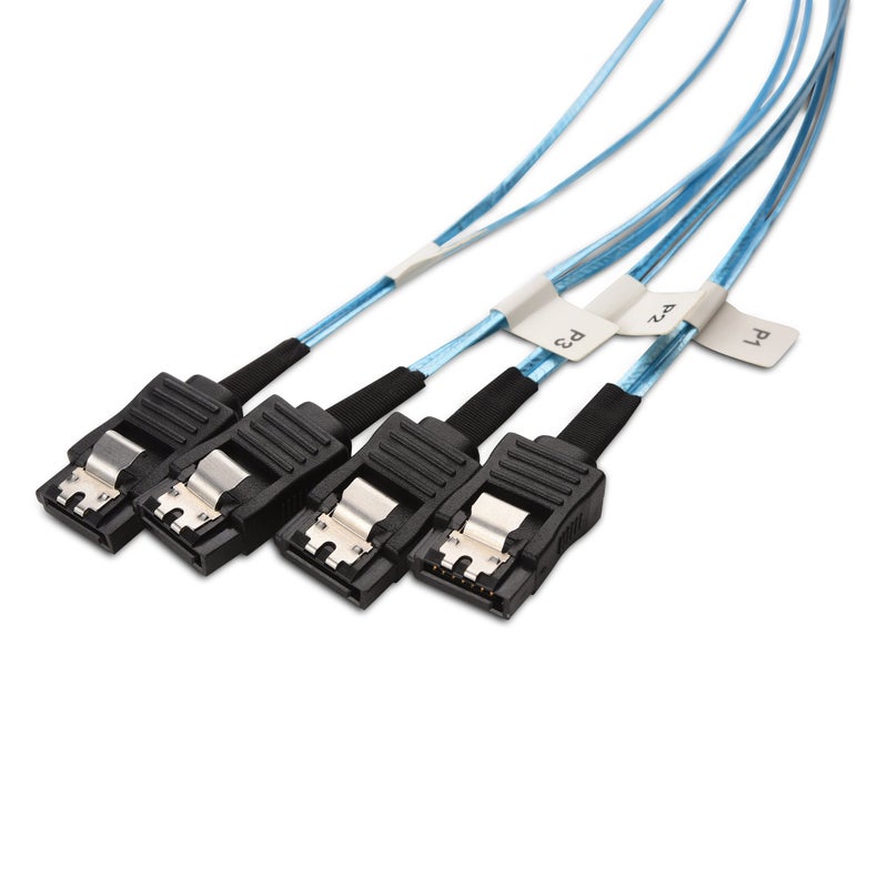 Cable Matters Internal Mini SAS to SATA Cable 3.3 Feet (SFF-8087 to SATA Forward Breakout) - Image 4