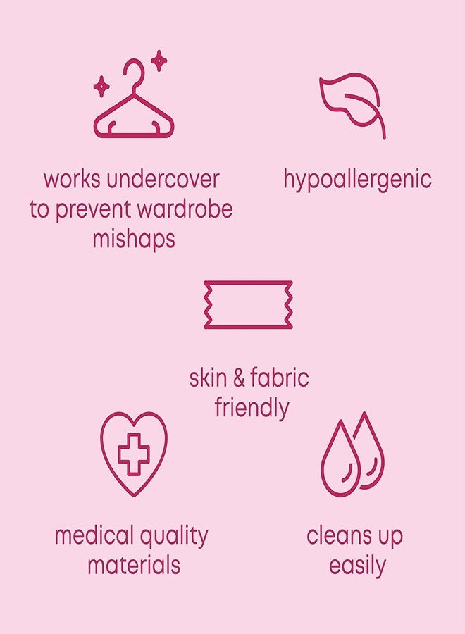 Qatalitic Double Sided Tape For Fashion, Clothing and Body - 36 Strips Pack, Fabric Tape for Women, Gentle to stick on Skin and clothes - Transparent, All Day Strength Tape Adhesive - Image 5