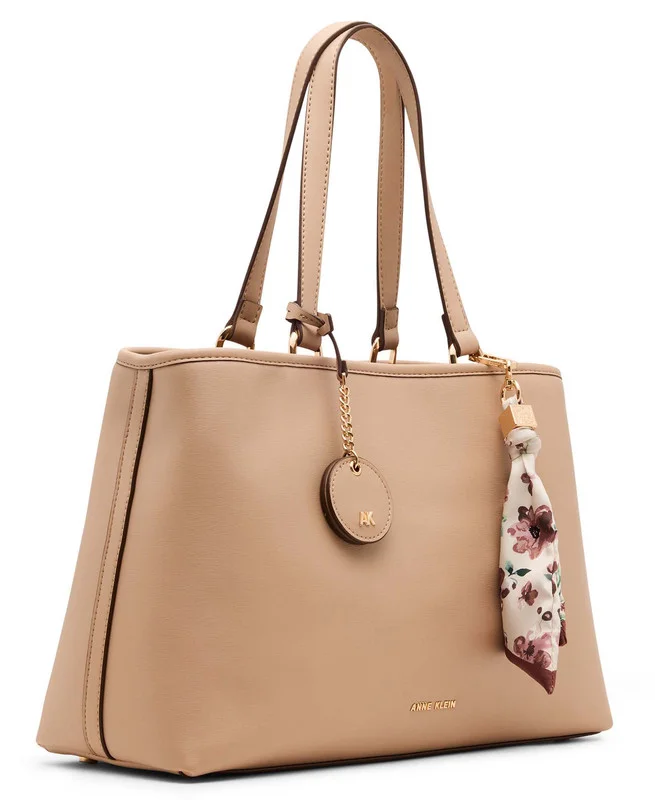 ANNE KLEIN Anne Klein Akh6061 Cream Women's Satchel
