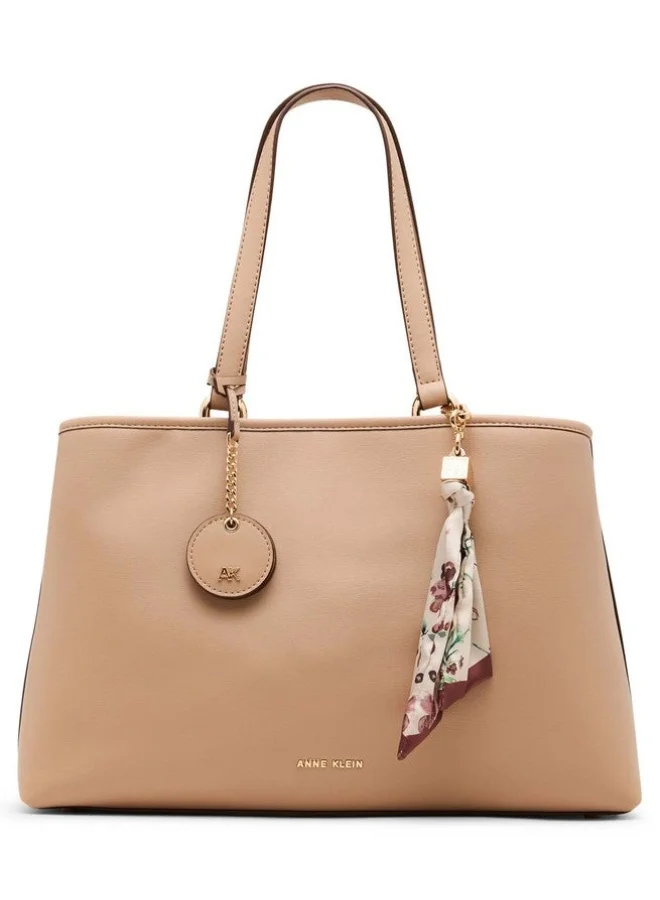 ANNE KLEIN Anne Klein Akh6061 Cream Women's Satchel