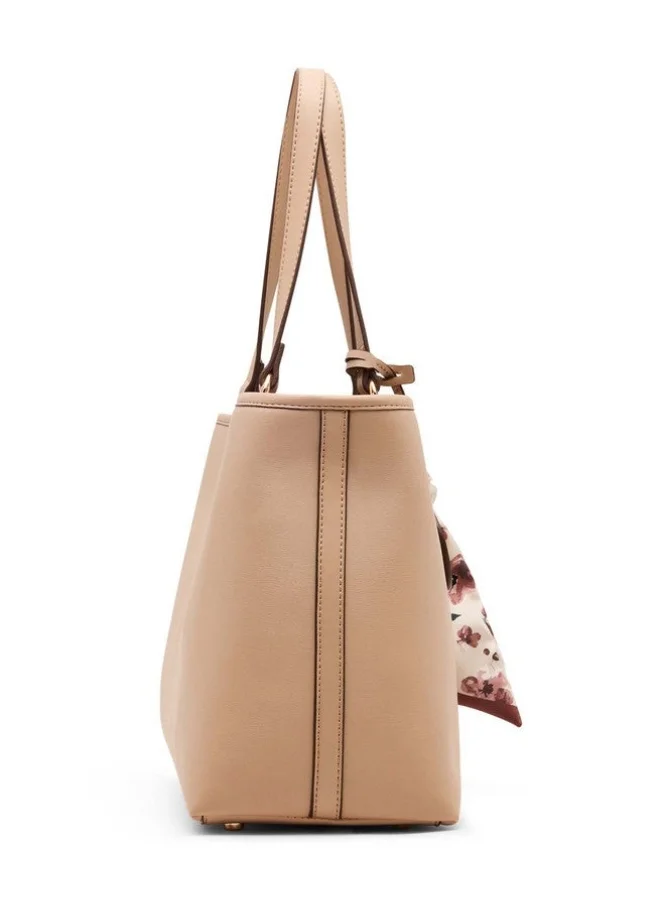 Anne Klein  Anne Klein Akh6061 Cream Women's Satchel for Women | Best Price UAE