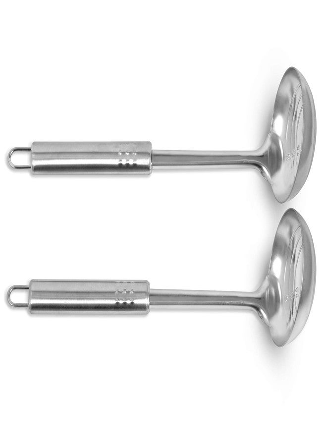 Simpli-Magic 79311 Stainless Steel Soup Ladle, 2 Count Bundle, Stainless Steel, Pack of 1, 2 Count) - Image 3