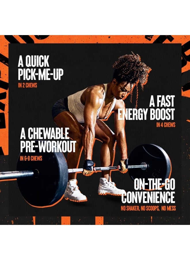 ANIMAL Energy Chews, Fast Acting Energy with Caffeine, Nootropics and Sea Salt for Focus and Pre Workout - Convenient and Delicious Chews Format  - Image 2