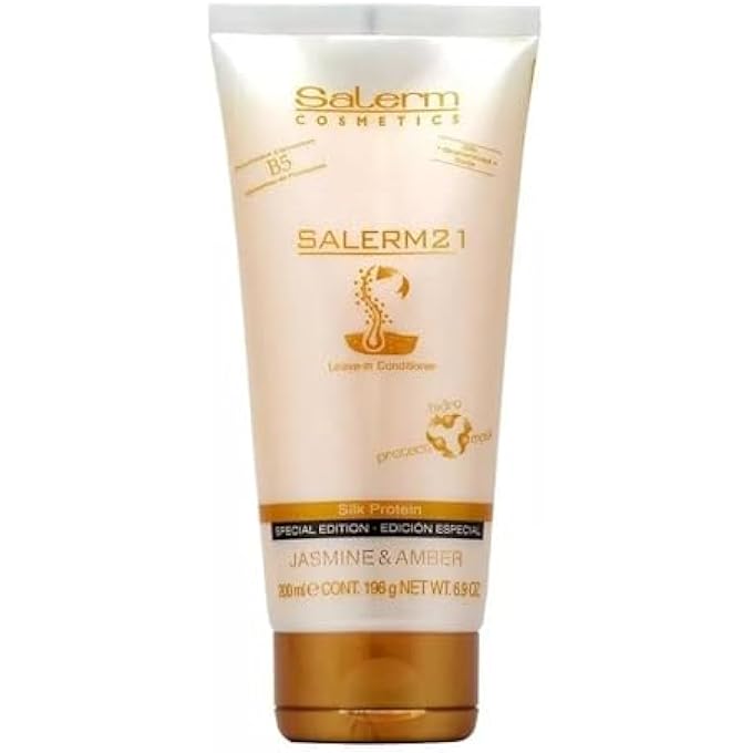 Salerm 21 LEAVE-IN CONDITIONER JASMINE & AMBER 6.9 OZ (200 ML) - Image 1