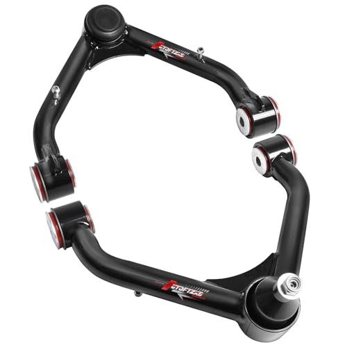Autoptzxd 2-4" Upper Control Arms for 1999-2006 Chevy Silverado 1500/GMC Sierra 1500, Suspension Front Tubular Control Arm for 2000-2006 Suburban Yukon XL 1500 with Ball Joint, 2Pcs - Image 1