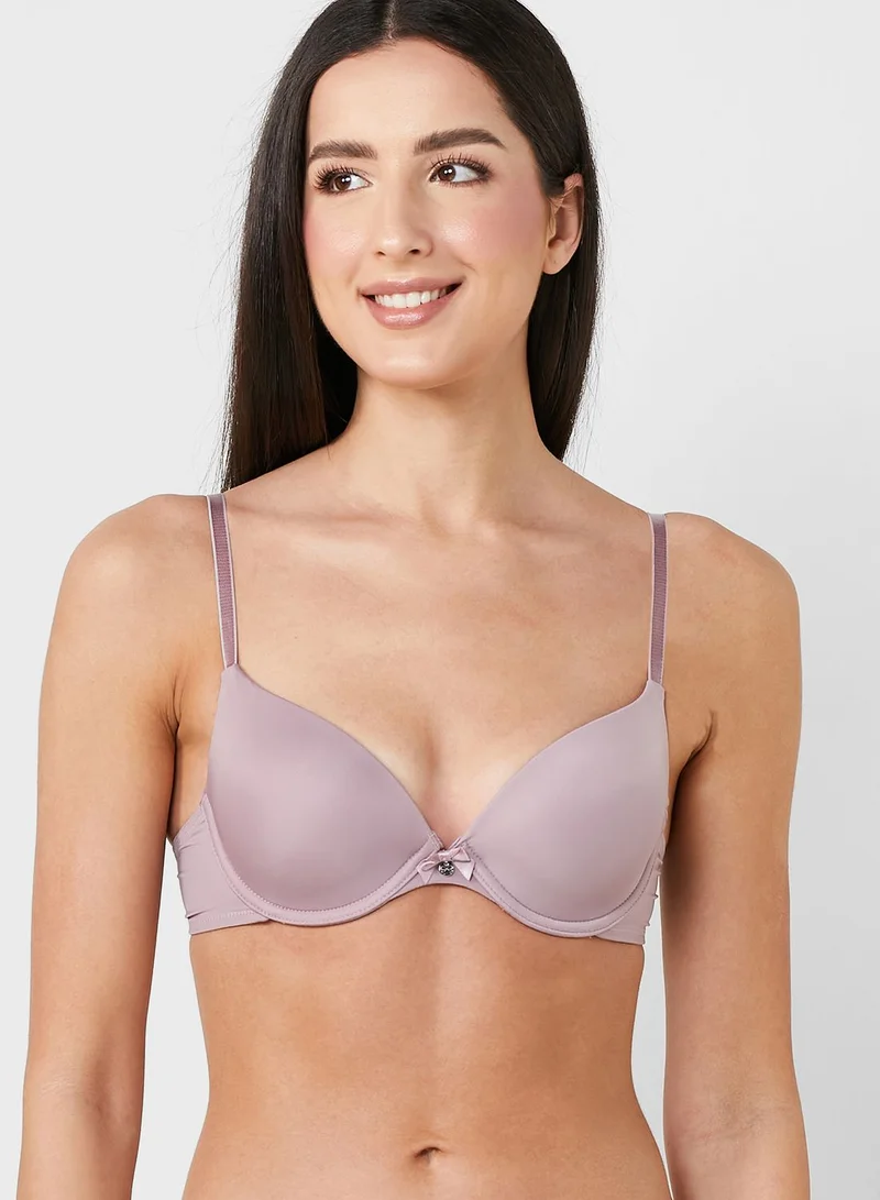 hunkemoller Plunge Neck Bra