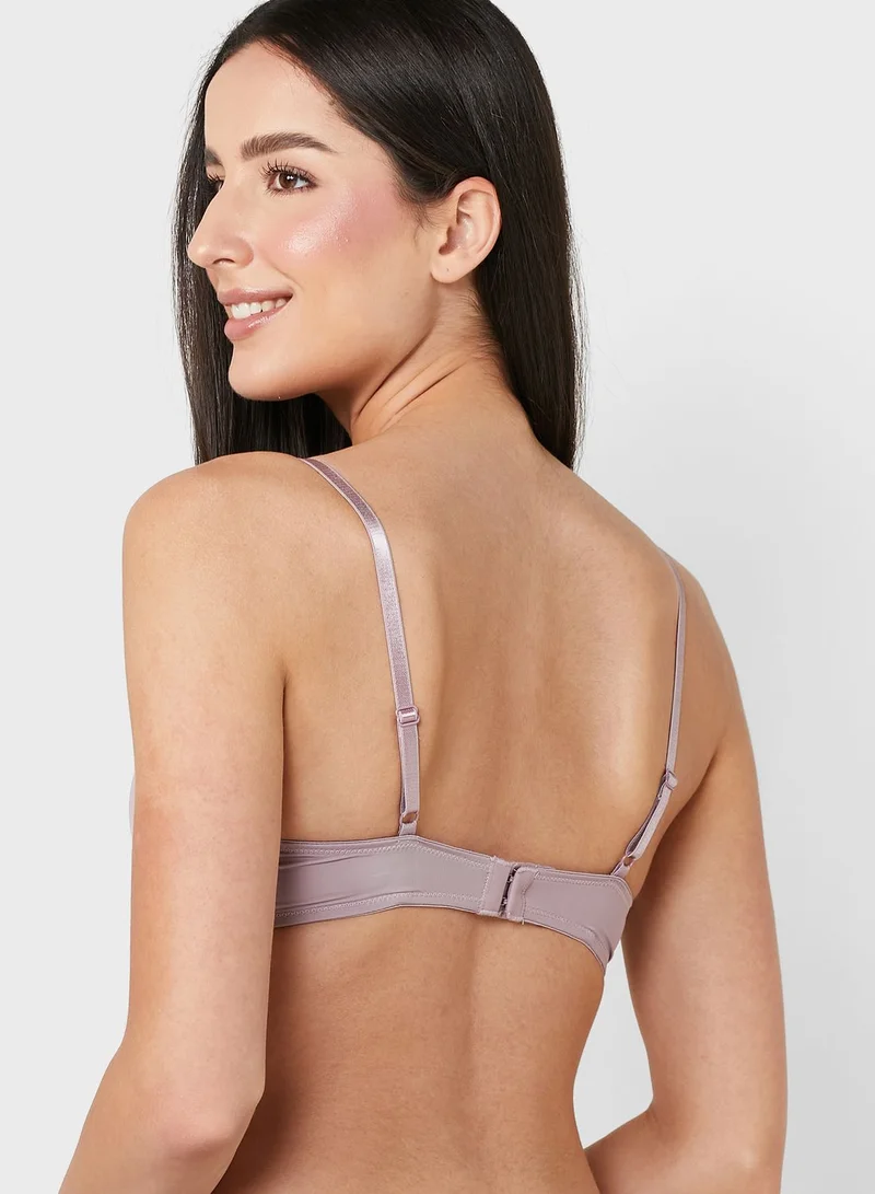 hunkemoller Plunge Neck Bra