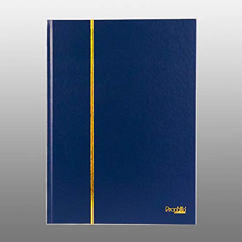 Prophila Collection Prophila Stamp Album (New) 16 Black Sides, Blue Cover - Image 3