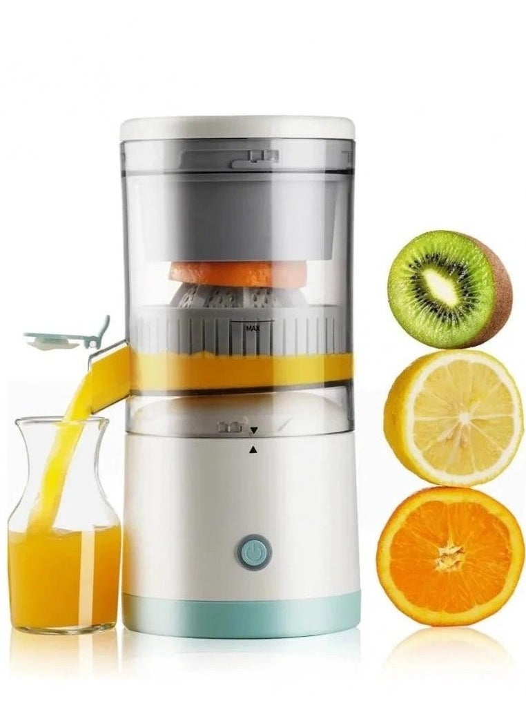 AIMARS Electric Citrus Juicer, Hands-Free Portable USB Charging Powerful Electric Juicer Cordless Fruit Juicer, Multi functional 1-Button Easy Press Lemon Orange Squeezer Machine for Kitchen  - Image 1