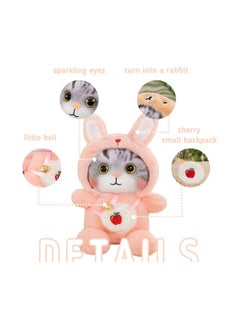 KASTWAVE Adorable Cat Stuffed Animal Dressed in Penguin Costume Soft Cuddly Toys for Boys and Girls Birthday Gifts  - Image 1