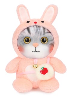 KASTWAVE Adorable Cat Stuffed Animal Dressed in Penguin Costume Soft Cuddly Toys for Boys and Girls Birthday Gifts  - Image 2
