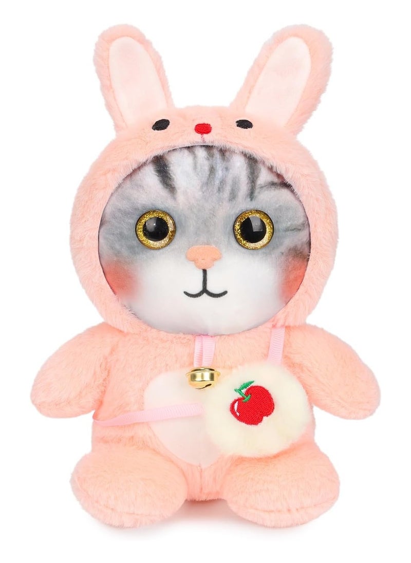 KASTWAVE - Adorable Cat Stuffed Animal Dressed in Penguin Costume Soft Cuddly Toys for Boys and Girls Birthday Gifts - Image 1