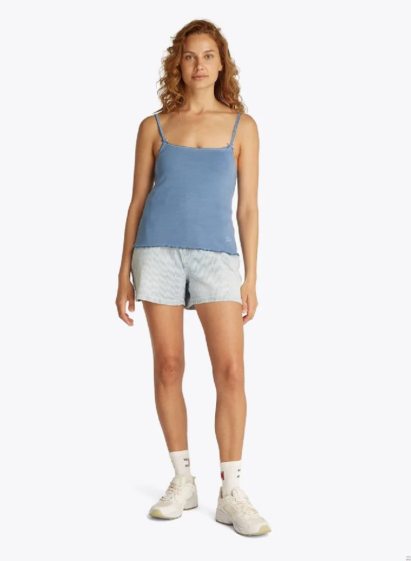 TOMMY JEANS  Slim Rib Top With Strap for Women | Best Price UAE