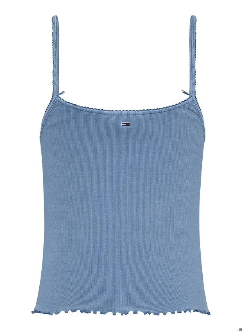 TOMMY JEANS  Slim Rib Top With Strap for Women | Best Price UAE