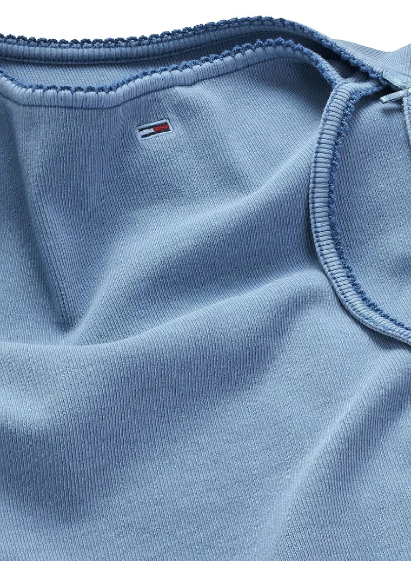 TOMMY JEANS  Slim Rib Top With Strap for Women | Best Price UAE