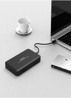 FIDECO Fideco Usb 3.0 SSD and HDD External Enclosure Black with High Speed Cable  - Image 3