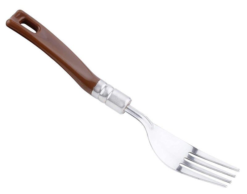 Dweezhet Cutlery Set Stainless Steel 24 Pieces Brown Cutlery Super Set with Stand Holder for Spoon and Fork 6 Tea Spoon 6 Dessert Spoon 6 Dessert Fork 6 Butter Knife 1 Stand Brown Pack of 1 - Image 3